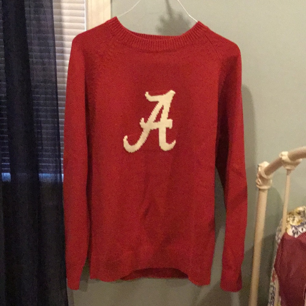 Red/white Alabama sweater